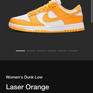 Nike dunk low laser orange